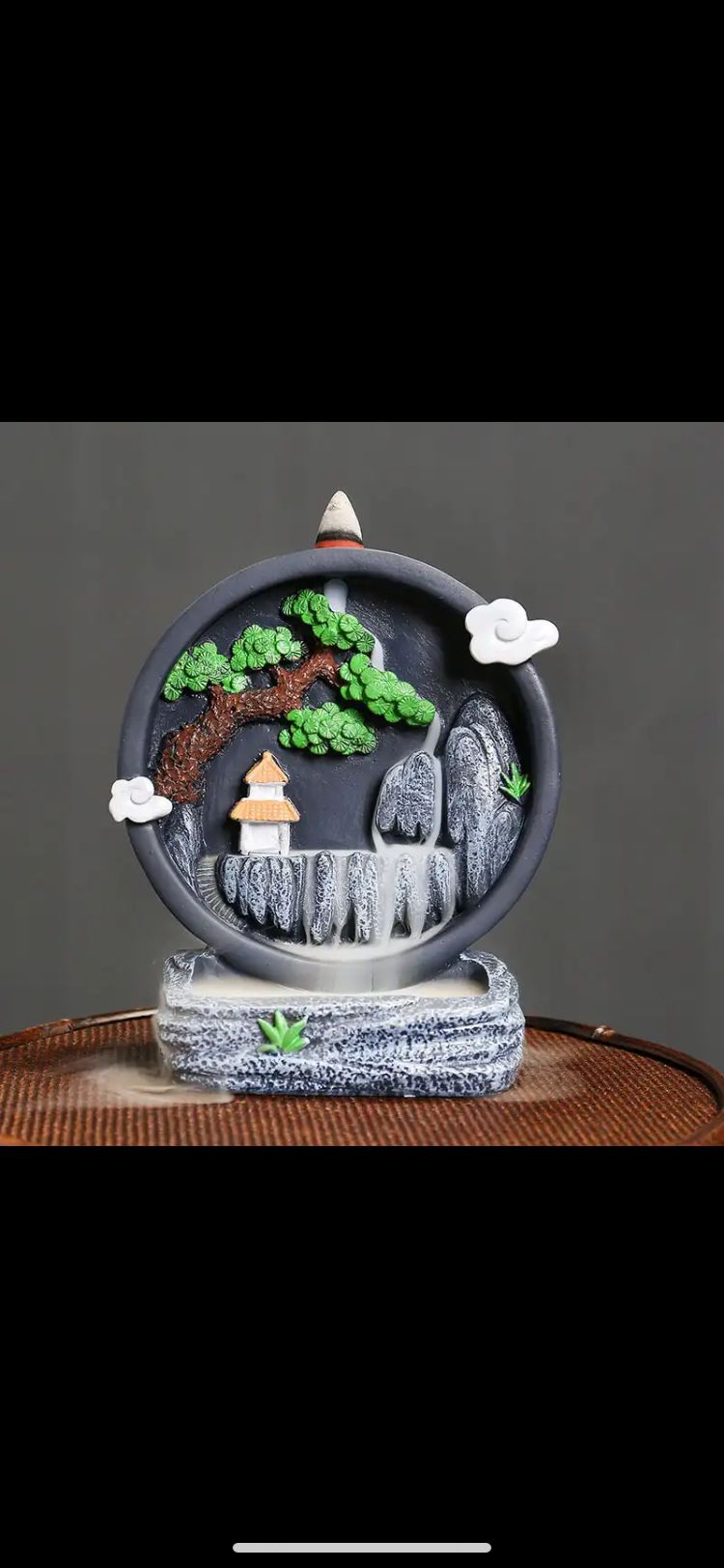 Yuvarlak Dağ Tütsü Silikon Kalıp 